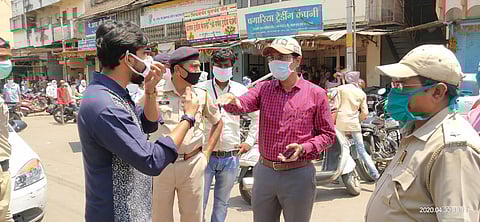 मनपाची धडक कारवाई...दाणाबाजारातील सहा दुकाने केले सिल !