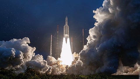 India s communication satellite GSAT30 was successfully launched