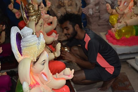 Preparations for Ganeshotsav in konkan Sindhudurg