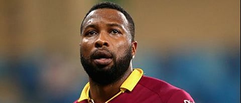 Kieron Pollard fined for misbehaving with umpire