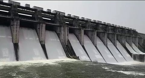 Water wastage in radish dam