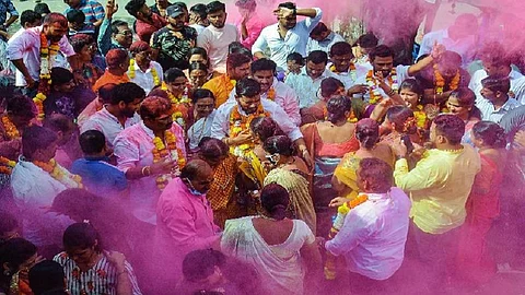 Gram Panchayat election gadchiroli MVA leads in Korchi
