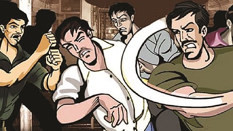 शिक्षक मारहाणप्रकरणी चौघांवर ॲट्रॉसिटी