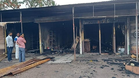 Mohol Fire