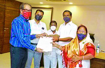 साक्री शहरातील पाणीप्रश्नी थेट मुख्यमंत्री ठाकरेंना साकडे !