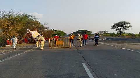 Nine road leading from Solapur to neighboring villages closed