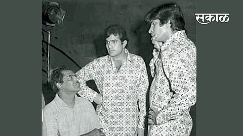 हृषीकेश मुखर्जीं, राजेश खन्ना आणि अमिताभ बच्चन.