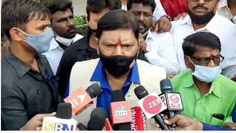 Union Social Justice Minister Ramdas Athawale criticized on shivsena sangli political marathi news