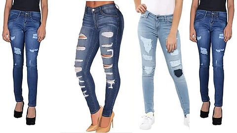 ripped jeans