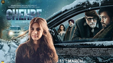 acrtress rhea Chakraborty dropped from chehre new teaser date tweet has no mention of actress
