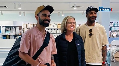 Australian Media Accuses Star Indian star cricketer virat kohli hardik pandya COVID 19 Protocol Breach