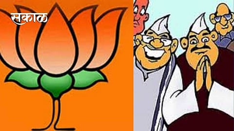 gram panchayat election Bjp vs shivsena result ratnagiri political marathi news