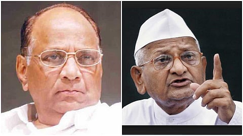 Senior social activist Anna Hazare said that Mahavikas Aghadi government is a moving vehicle.jpg