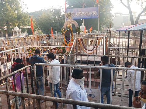 Decision to visit the temple on Shanaishwar only for 6000 devotees daily