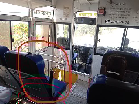 The ST bus ran without the conductor