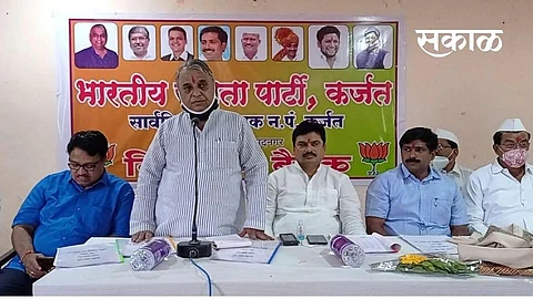 Sunil Karjatkar has said that he will win the Nagar Panchayat elections through development works and liaison with local office bearers.jpg