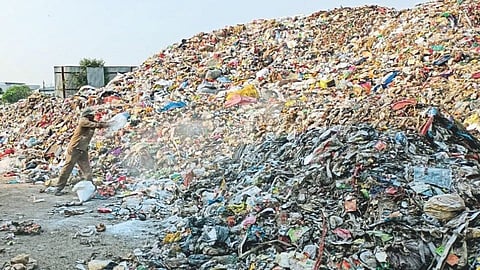 The Ramtekdi project 60000 tons garbage