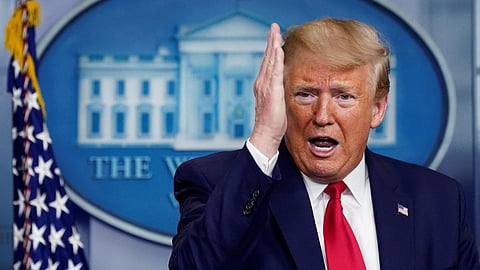 coronavirus usa donald trump statement against china