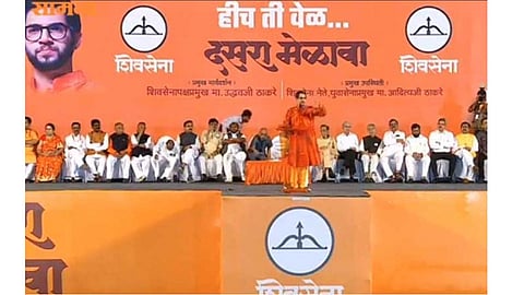 uddhav thackeray speak in dasara melava 2019