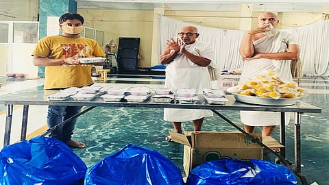 जैन ट्रस्टची लाखाची मदत; वाईत सलग नऊ दिवस अन्नदान