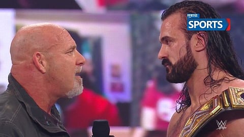 WWE Raw, Goldberg,  Raw Challenges, WWE Championship,Royal Rumble