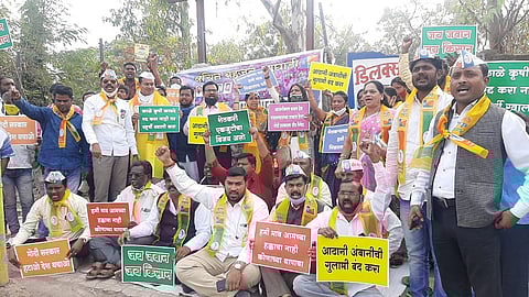 Wanchit Aghadi Support Farmer Protests Aurangabad