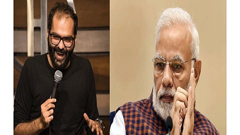 Kunal Kamra tweets about Narendra Modi