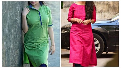 kurti and jeens