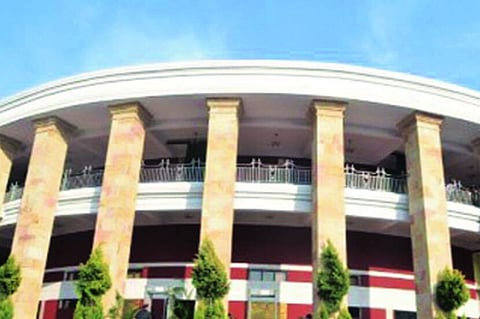 Forty lakh property tax arrears on Vidhan Bhavan