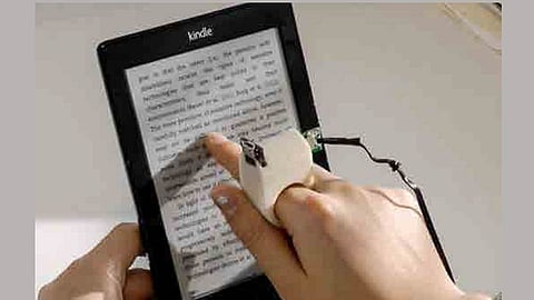 Technology into the hands of the staff of the blind