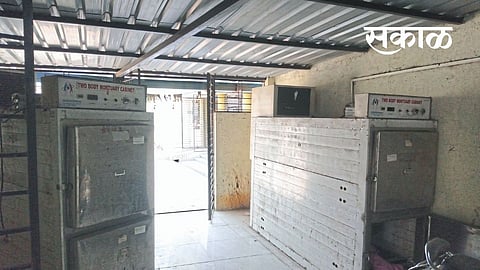 Separate morgue for Covids body Five freezers closed year-round