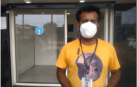 Caution is not taken at ATMs in Kolhapur