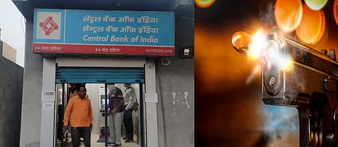 washim:Attempts to rob an ATM over a pistol