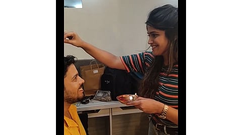 bhaiddoj video of Adwait Dadarkar and Isha Keskar gets viral