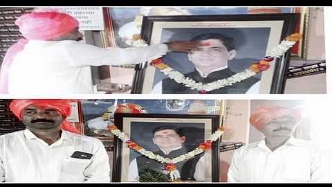Babasaheb Khot as Sarpanch of Bajarbhogav, Prakash Pawar as Deputy Sarpanch