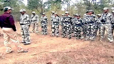 Forest Officers are staying at city instead of Forest Office IN Gadchiroli