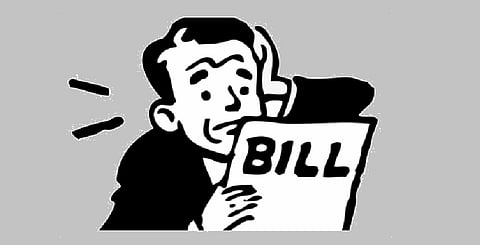 Suicide by burning electricity consumer due to Increased power bill