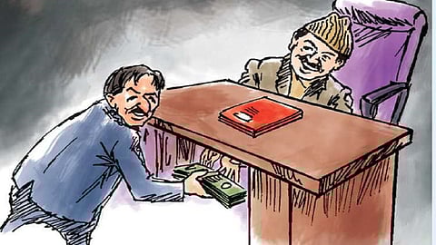 Three people including assistant police inspector are in police custody for taking bribes crime pune