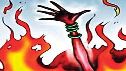 An attempt to murder a wife by burning her through petrol