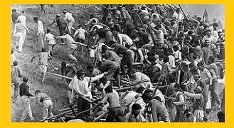 The carsevak in Akola was stationed for 11 days for the Ram temple