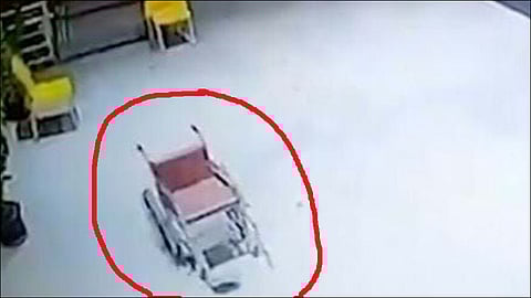 Spooky Video Shows Wheelchair Moving on its Own in Chandigarh Hospital