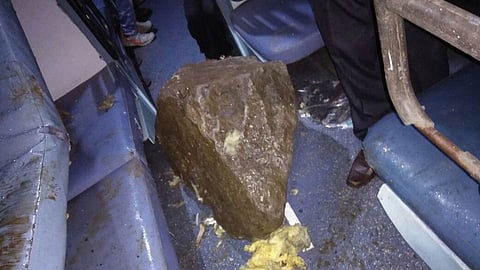 landslide on Hubli Express near Khandala