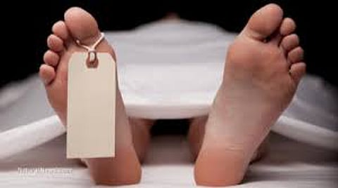 Murder of an old women by throwing stones