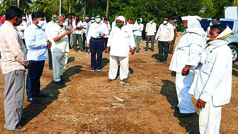 The factory took responsibilitylaborers and livestock kolhapur marathi news