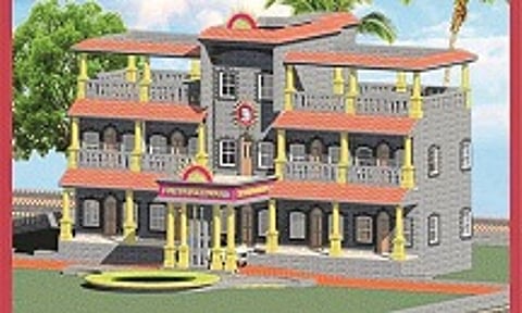 Sai Shatabdi Dharamshala on Sarala Island