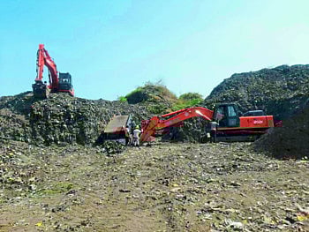 धुळ्यातील कचरा डेपो होणार मोकळा; बायोमायनिंगच्या कामाला वेग !