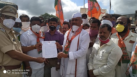 Ram Shinde says, Aghadi means two wives of the same husband,