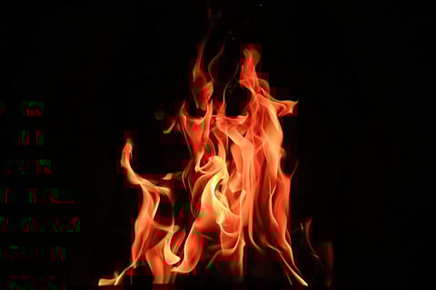 house fire
