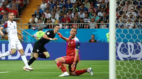 Croatia wrap up Group D with Ivan Perisic winner but Iceland are out
