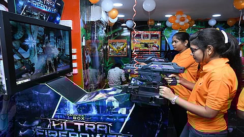 विशाखापट्टणम रेल्वे स्थानकातील देशातील पहिला गेमिंग झोन